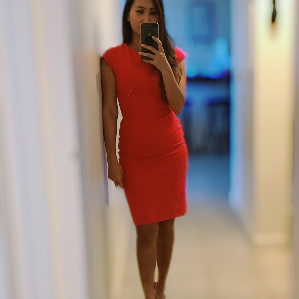 Pink Shift Dress